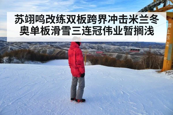 苏翊鸣改练双板跨界冲击米兰冬奥单板滑雪三连冠伟业暂搁浅
